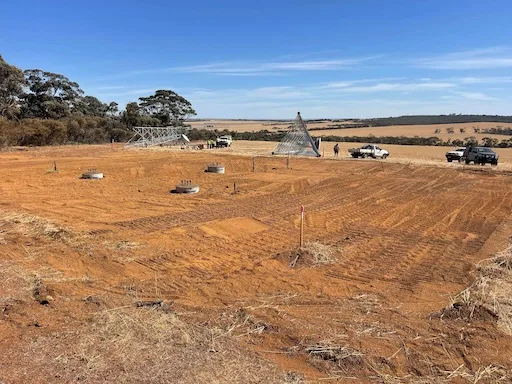 Lake Grace Earthworks project in Wheatbelt, Western Australia
